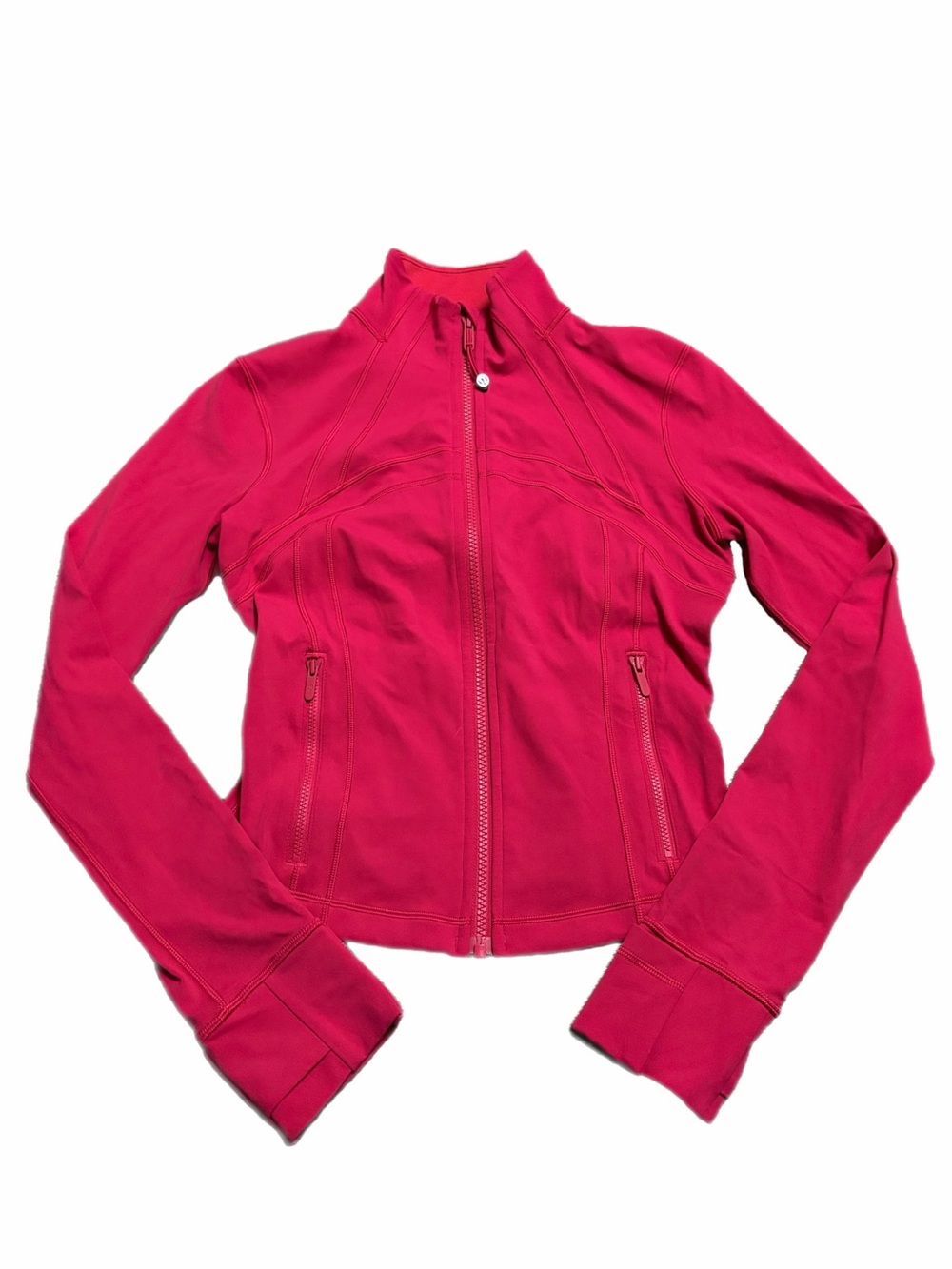 NWOT Lululemon Define Cropped Jacket *Nulu (Pink Dragonfruit) Size 6